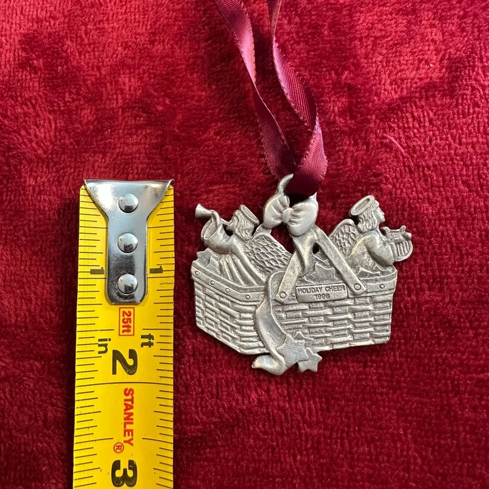 Longaberger pewter christmas